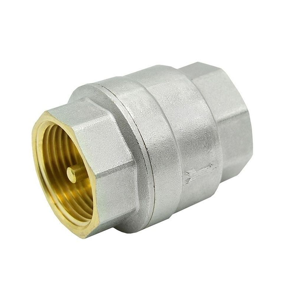 Клапан обратный 1 1/2&quot; латунный золотник HLV