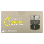 Sports Research, Sweet Sweat®, набедренные повязки, серые, 3 шт.