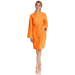 Элитный халат вафельный Rom orange от Vossen Австрия