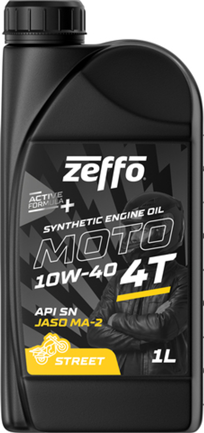 Синтетическое моторное масло MOTO 4T Street SN 10W-40