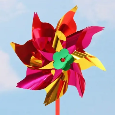 Ветрячок d-16 см «Звезда яркая» 33 см