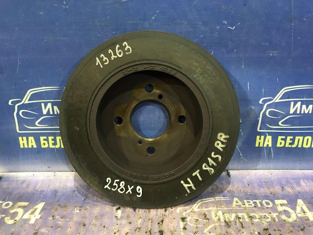 Диск тормозной задний SUZUKI SWIFT 2003-2005