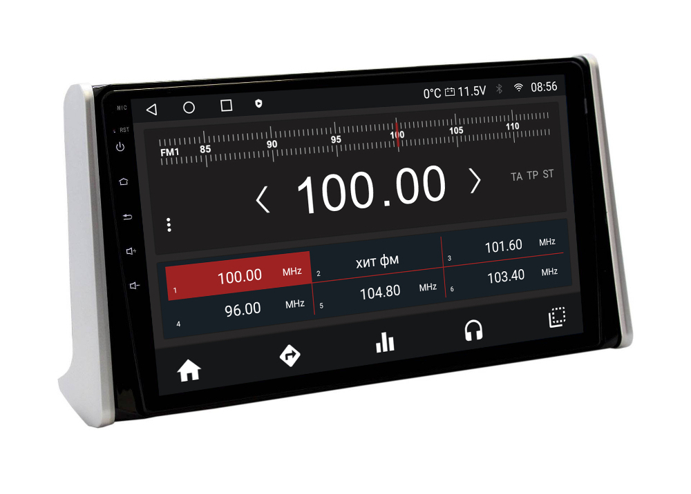 Магнитола для Toyota RAV4 5 2019-2022 - Carmedia MKD-F91-S10 на Android 12, 6Гб+128Гб, 4G SIM-слот, CarPlay