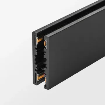 Трек 24V двухконтактный "вверх-вниз" тип E 2 метра 506527 чёрный Linea Lightstar