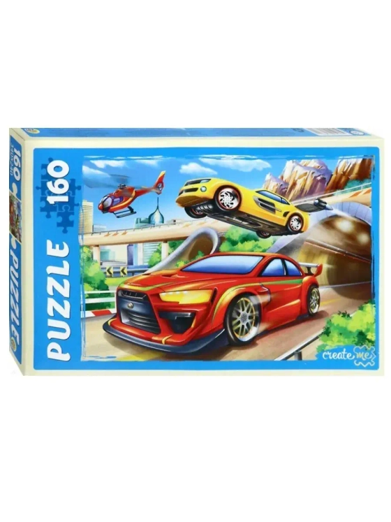 Пазл Невероятные гонки, 160 элементов