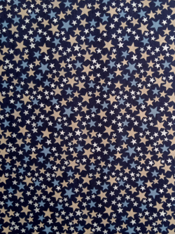 Ткань бязь плательная, рис. "Звезды", ширина 150 см, арт. 20.5