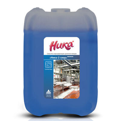 «Ника-2 хлор» (пенное) средство щелочное моющее, 6 кг