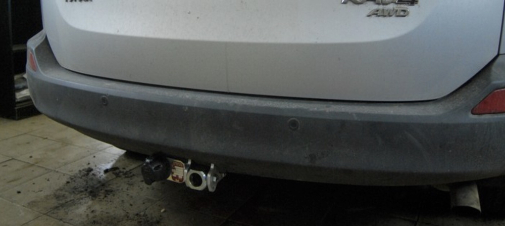 Фаркоп оцинкованный Galia T061C для Toyota RAV4 2013-2018(паспорт и сертификат в комплекте)(без электрики)