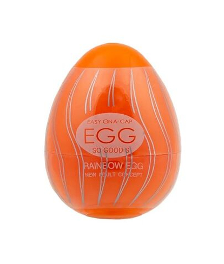 Мастурбатор-яйцо OYO Rainbow Orange