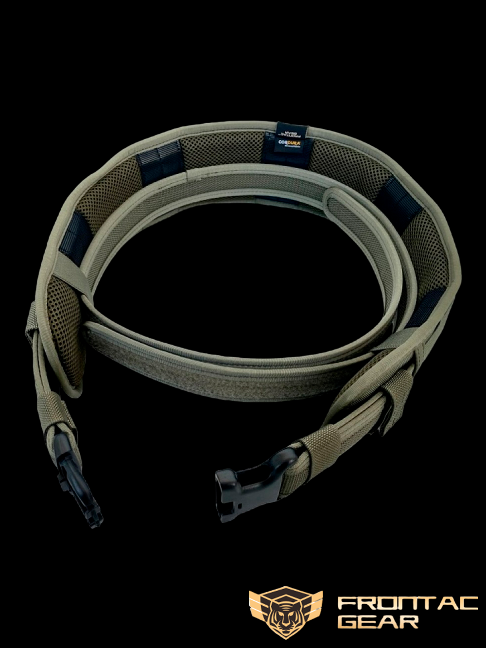 Пояс тактический Frontac Gear Laser-Cut Style Slim Belt (FG-BT-B002-RG). Олива