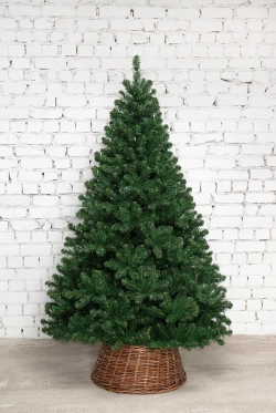 Искусственная елка Звездная 240 см., 570 мульти+теплых белых LED ламп, мягкая хвоя, ЕлкиТорг (189240)