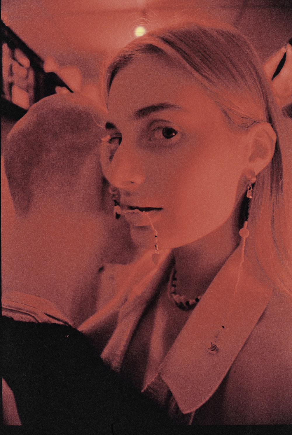 very looooong earring