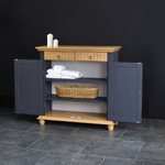 Комод Хельсинки в прихожую для обуви и вещей из сосны