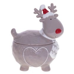 GAEM Конфетница "Северный олень", 1000 мл, L15 W16,5 H22,5 см, 2в.