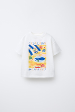 Футболка с принтом casa lawa ©x zara kids