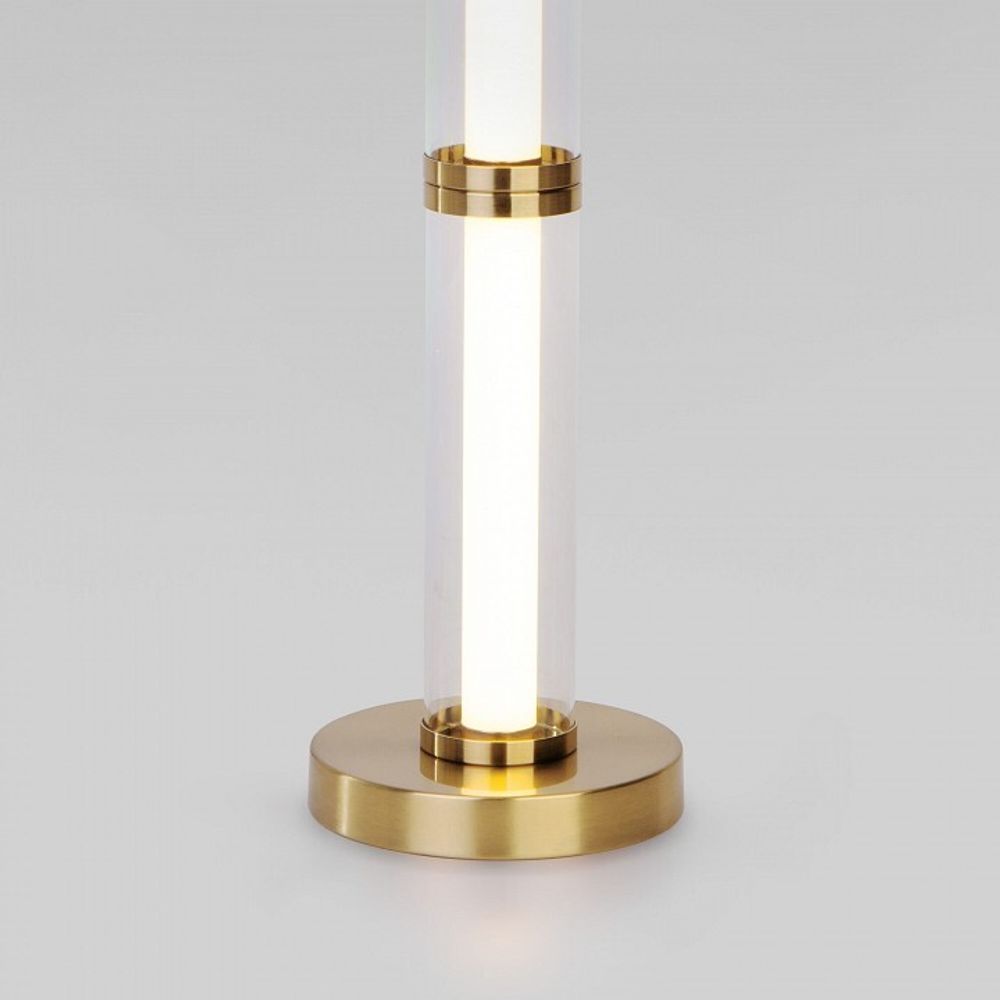 Настольная лампа декоративная Eurosvet Stark 80536/1 латунь