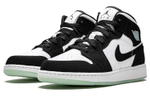 Jordan 1 Mid White Black Teal Tint GS