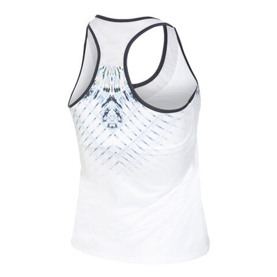 Женская теннисная майка Lucky in Love Tye Dye Groove Tank Top Women - White, Blue