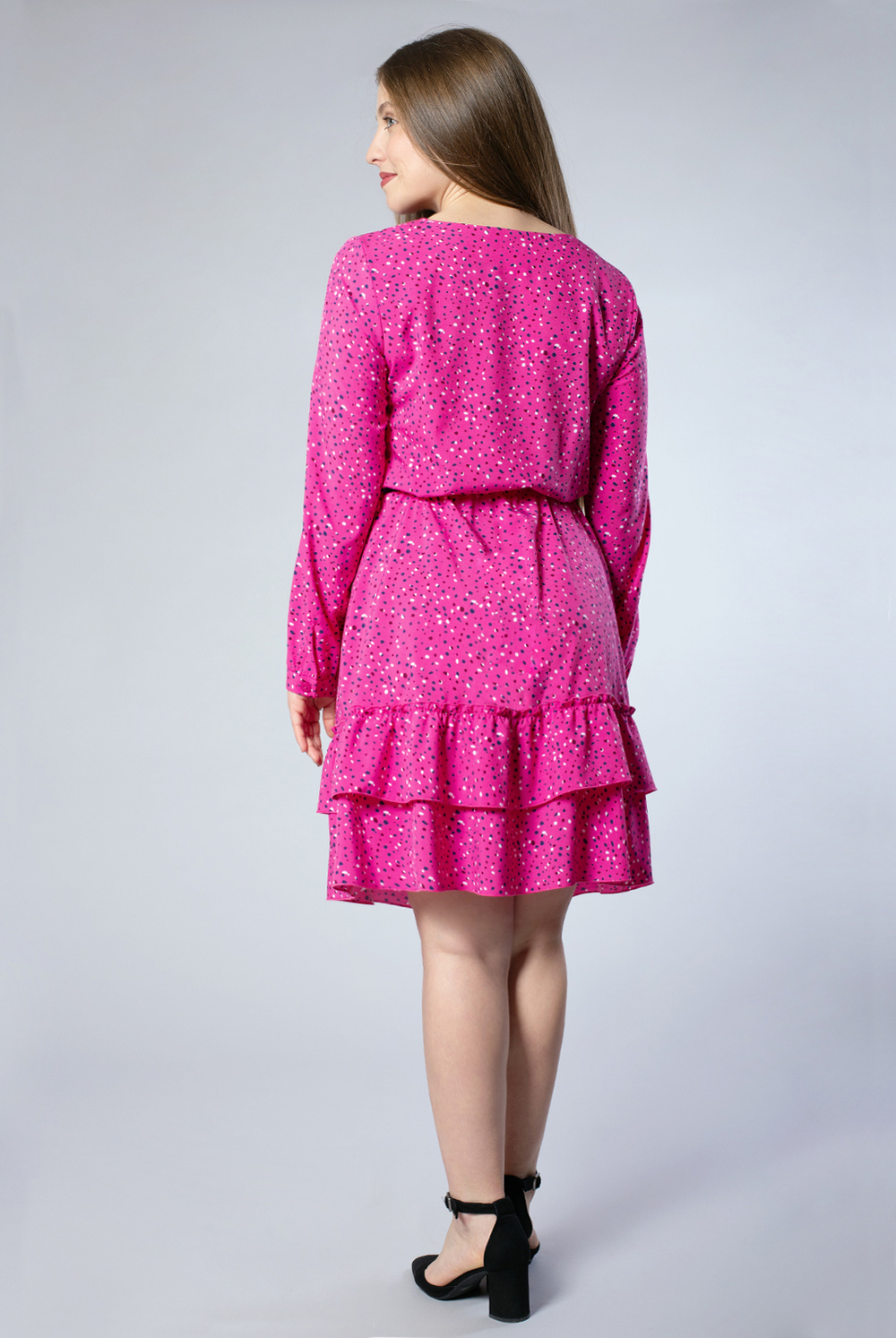 Платье женское 1454АПБ, графика #176Грв051454АПБ