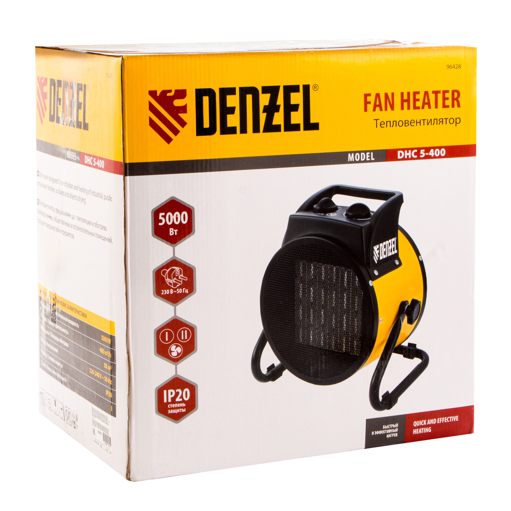 Тепловая пушка электрическая Denzel DHC 5-400