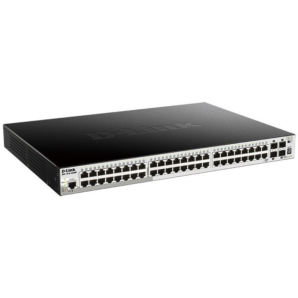 Коммутатор (свитч) D-Link DGS-1510-52XMP
