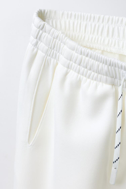 ZARA БРЮКИ С ПРИНТОМ LILO & STITCH © DISNEY, ЭКРЮ