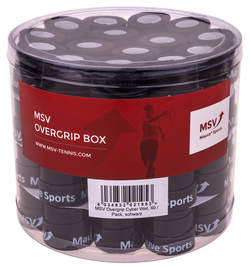 Намотки теннисные MSV Cyber Wet Overgrip black 60P