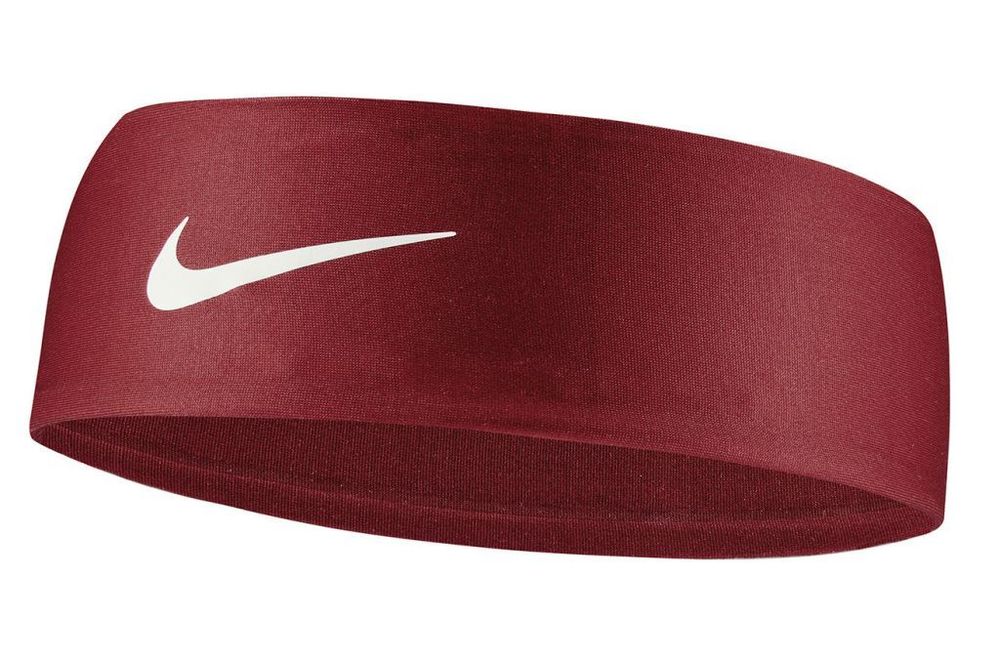 Резинка на голову Nike Dri-Fit Fury Headband - gym red/white