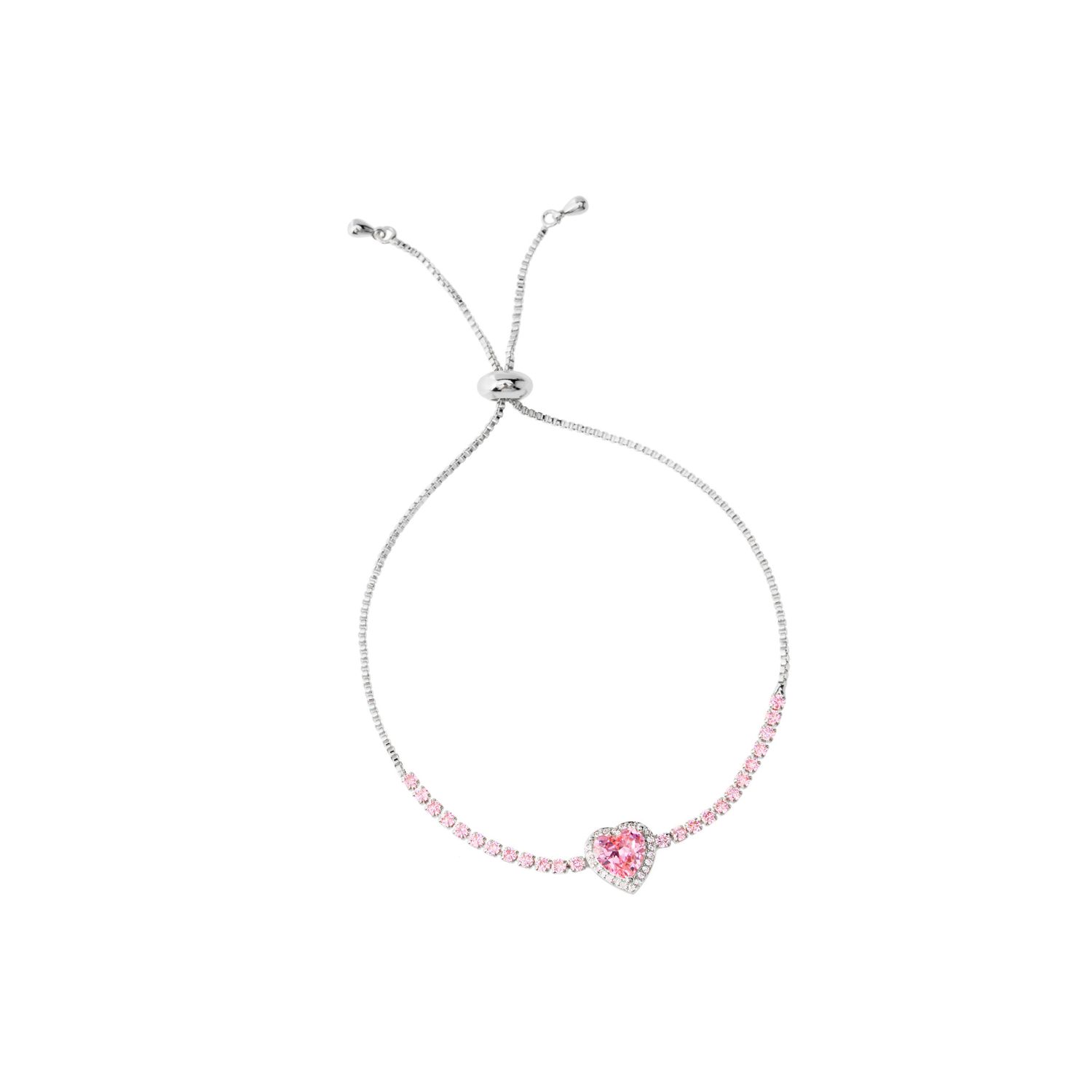 Браслет Daintith Heart Bracelet - Silver