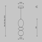 Подвесной светильник Maytoni MOD362PL-L10BG3K
