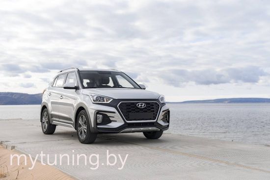 Накладки на пороги для Hyundai Creta