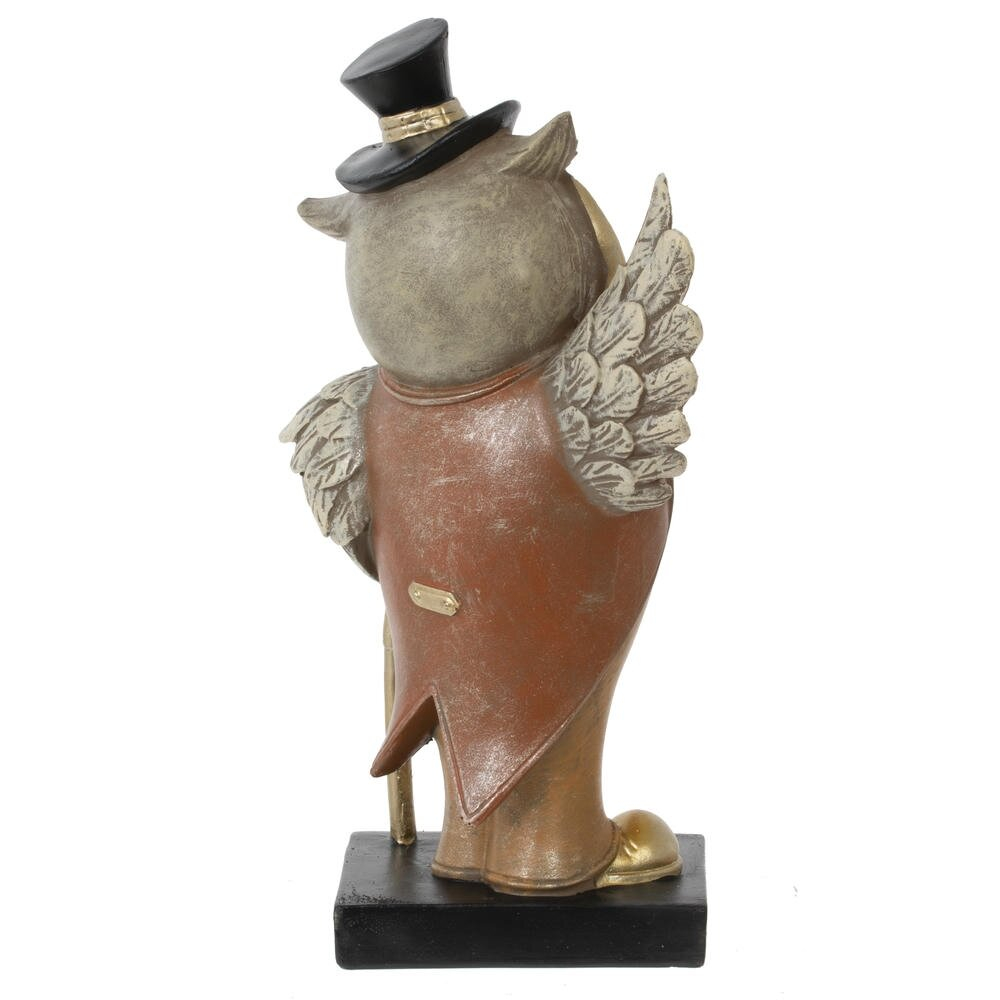 Фигурка декоративная Сова джентльмен