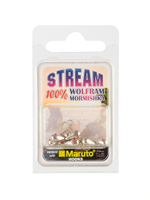 Мормышка Helios вольфрамовая Капля спорт с отверстием 3мм 0,45гр Go с кембриком (MW-3730C-Go)