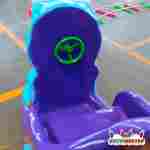 Аттракцион рельсовый для детей «ДиноОстров», 3 кабинки