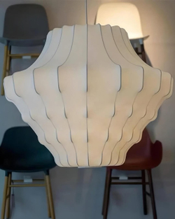 люстра из искусственного шелка