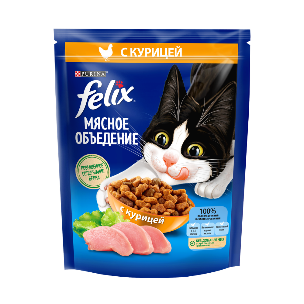 Феликс Мясное объедение Курица 200гр.