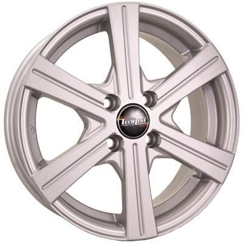Tech Line 544 6x15 5x100 ET 38 Dia 57.1 (silver)