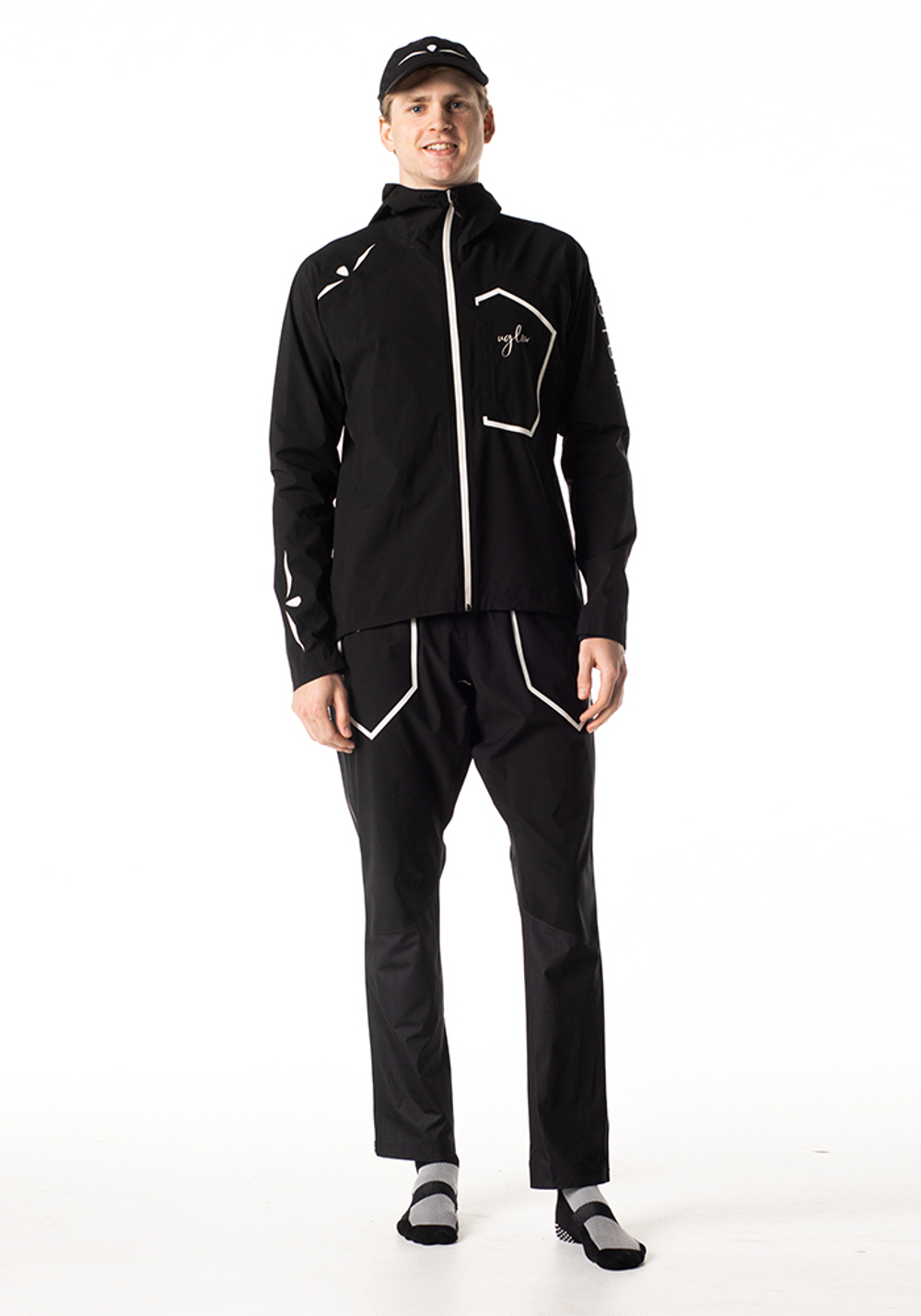 БРЮКИ МУЖСКИЕ WATERPROOF RUN PANTS 25K/35K-10K/10K MVP | BLACK