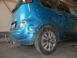 Фаркоп оцинкованный Galia C059C для Citroen C3 Picasso 2009-2017(паспорт и сертификат в комплекте)(без электрики)