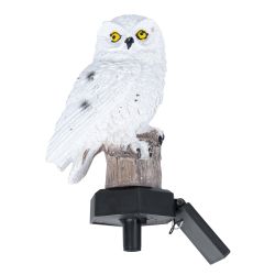 USL-S-823-PM290 POLAR OWL Садовый светильник на солнечной батарее Полярная сова. 1 светодиод. Теплый белый свет. 1xАA Ni-Mh аккумулятор в-к. IP44. TM Uniel