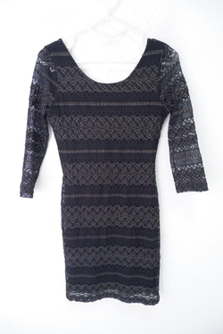 Платье TopShop темное в полоску 36 размер