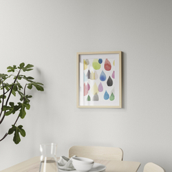 IKEA RÖDALM  (ИКЕА РÖДАЛМ)  -  Рама, имитация березы, 40x50 см