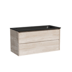 Тумба подвесная под раковину Sancos Marmi 2.0, дуб галифакс натуральный 995х445х520