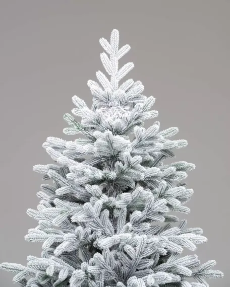 Искусственная елка Уссурийская заснеженная 120 см., 100% Литая хвоя, ЕлкиТорг (254120)