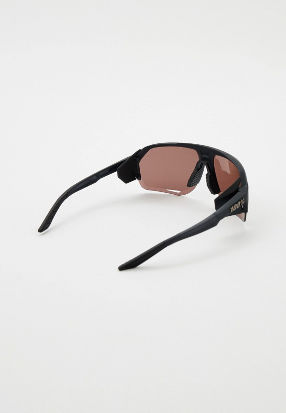 Спортивные очки 100% Norvik / Soft Tact Crystal Black / HiPER Crimson Silver Mirror Lens