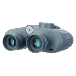 Бинокль Levenhuk Nelson 8x30 - вид спереди, синий корпус