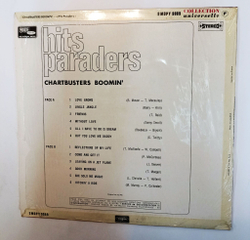 Винтажная виниловая пластинка LP Сборник Chartbusters Boomin Hits Paraders (France 1970)