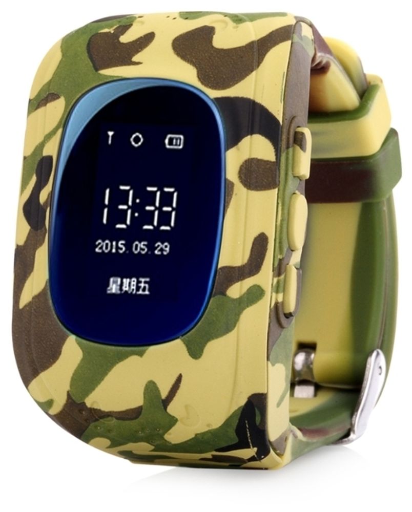 Часы Smart Baby TIROKI watch Q50 Military Camo