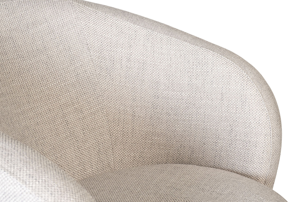 Кресло вращающееся Garda Decor Napoli светло-серое