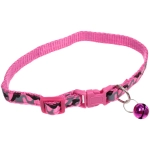 Ошейник с колокольчиком 1*19-32см «Zoo City-Милитари» микс цветов (минивложение 12шт)